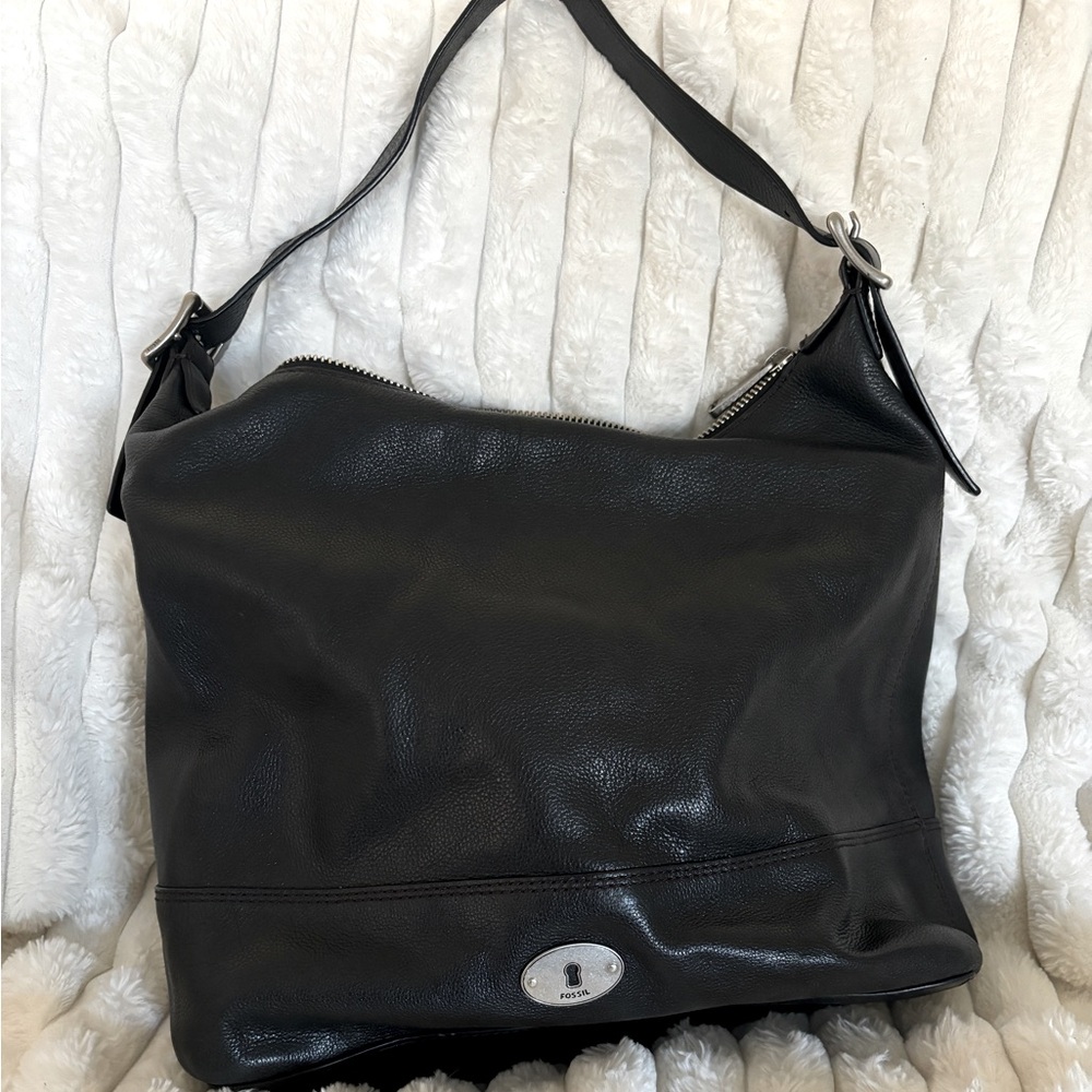 Leather Fossil shoulder bag